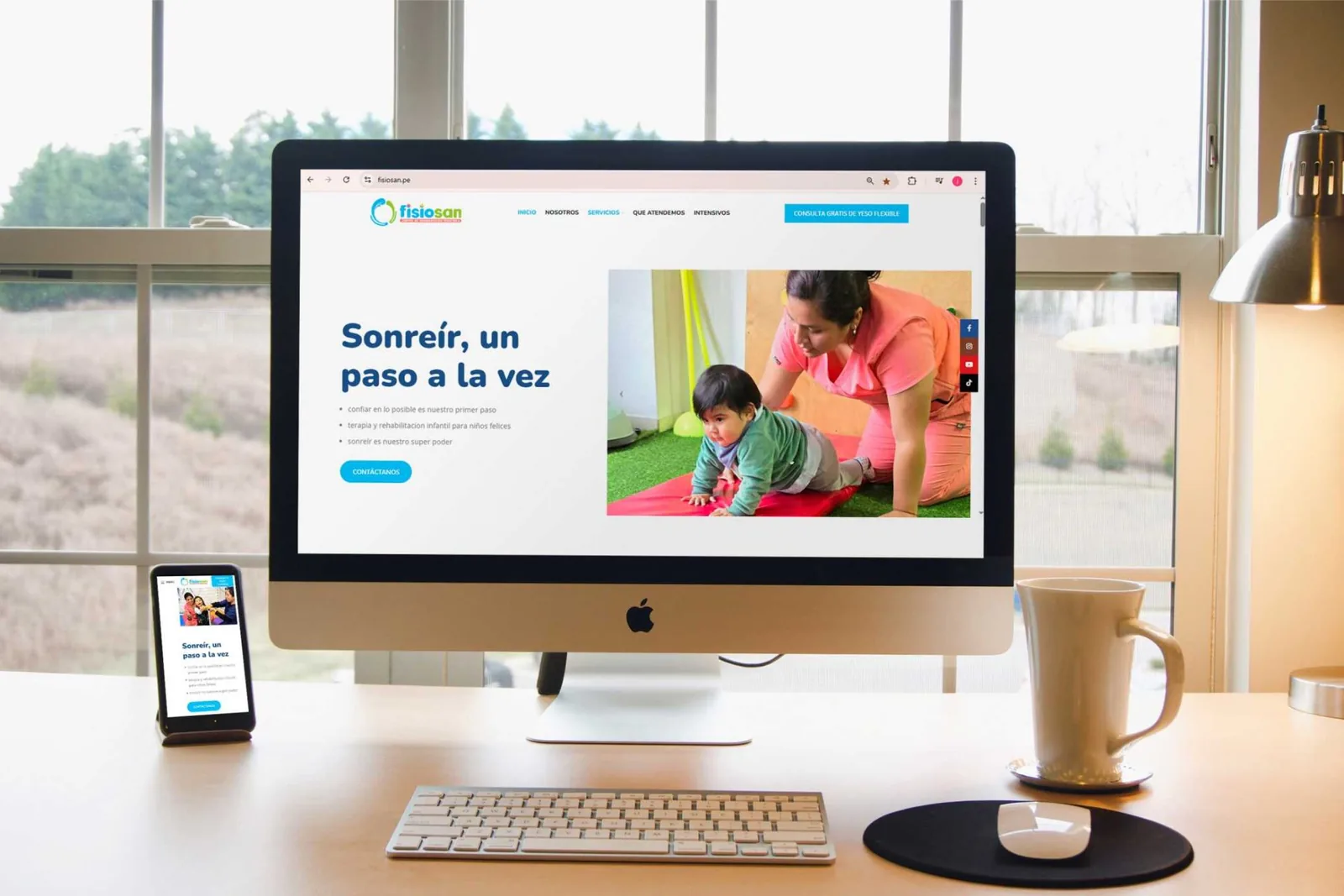 Fisiosan: pieza del proyecto