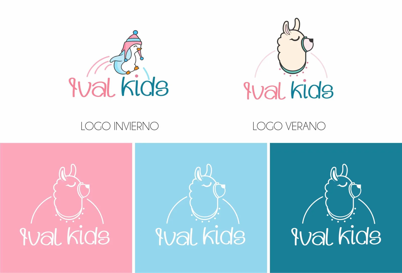 Ivalkids: aplicación de identidad